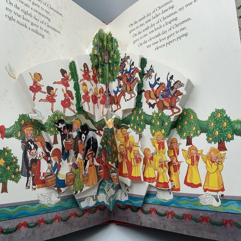 Christmas Treasury‎ Pop-Ups Classic Stories Wise Men etc. Book Set 4